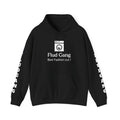 Fludgang Sleeve Hoodie — Minimal White Logo Pullover