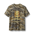Camo Tee — “Flud Gang” Graphic Cotton T-Shirt