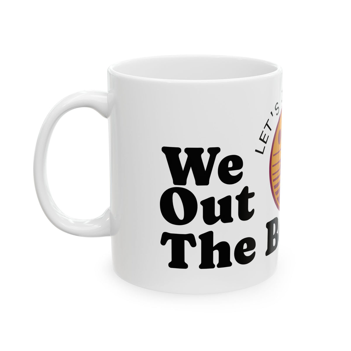 Let's Jump on an Island Coffee Mug – Retro Palm Tree Ceramic Cup (11oz, 15oz)