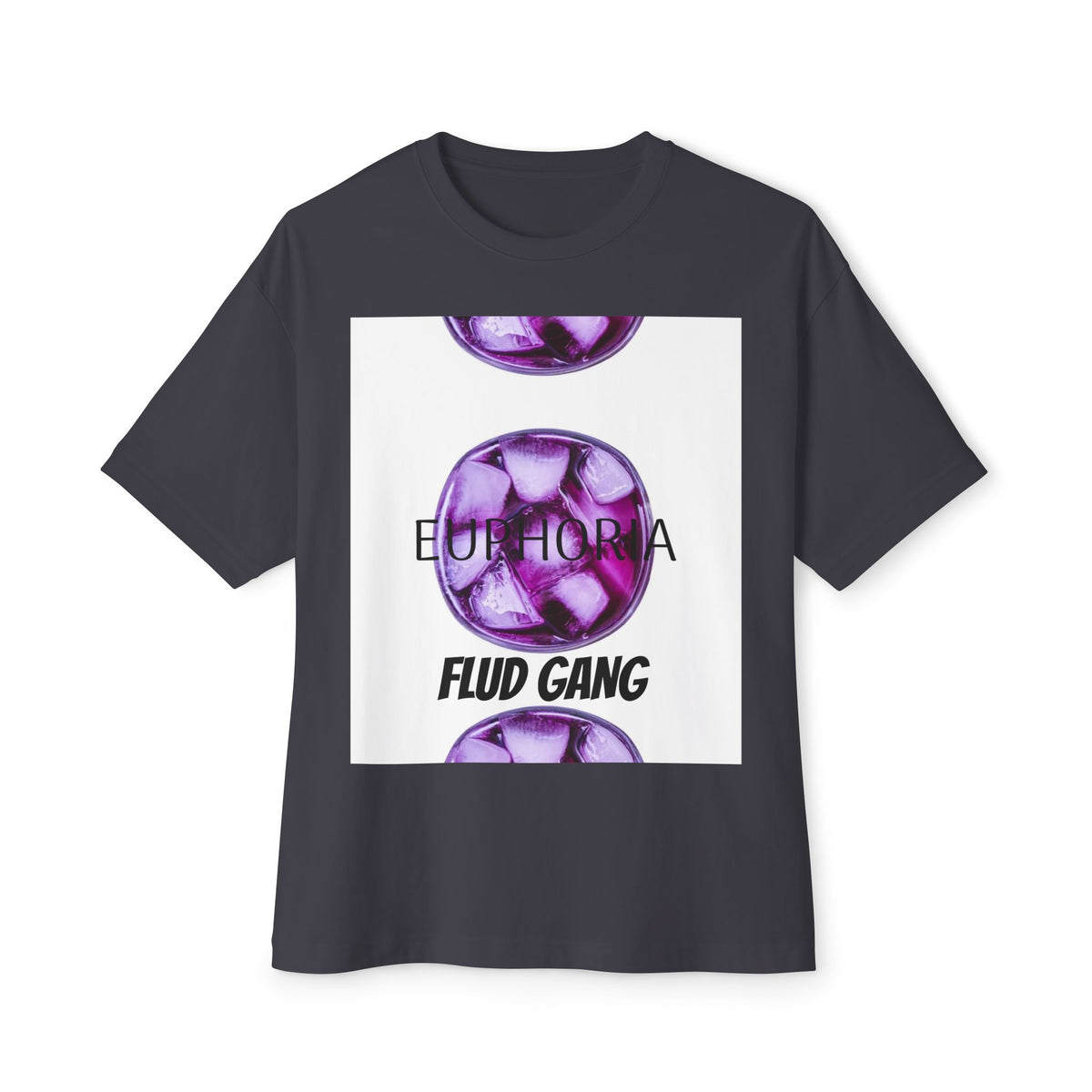 Euphoria Purple Sphere Tee — Flud Gang Graphic T-Shirt
