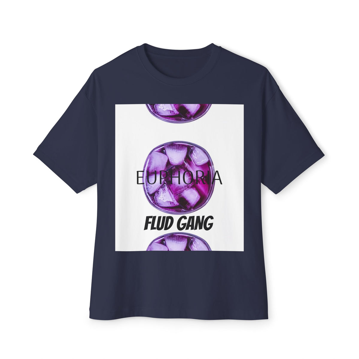 Euphoria Purple Sphere Tee — Flud Gang Graphic T-Shirt